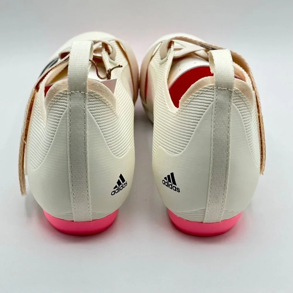 Men's Adidas The Indoor Cycling  Shoes Off White Shadow Maroon 3Bolt GX1669 Sz11 - Picture 6 of 13